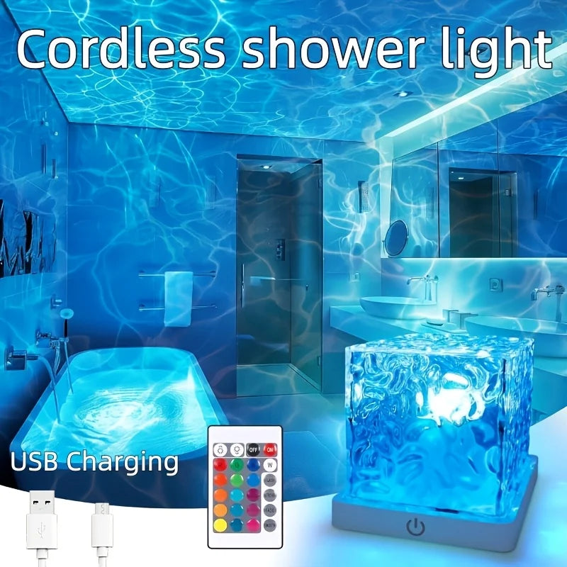 Lampe de douche Vagues