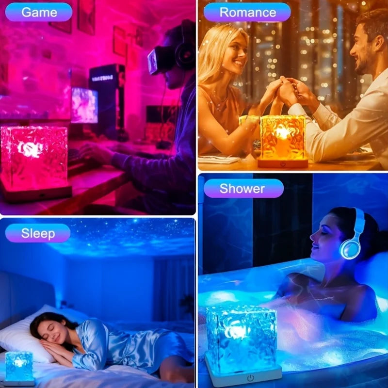 Lampe de douche Vagues